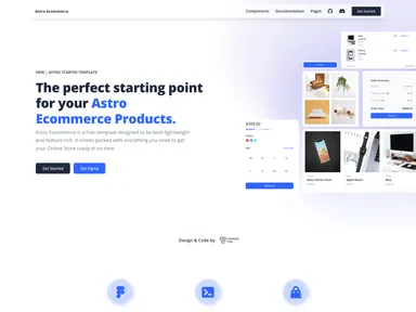 Astro Ecommerce screenshot